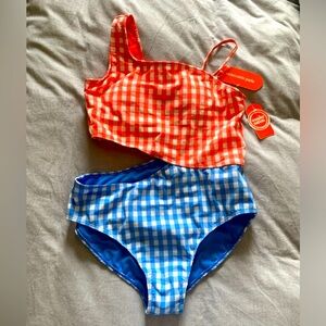 Gingham Swim Suit